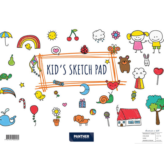 Panther Kids Sketch Pads 80gsm Bond