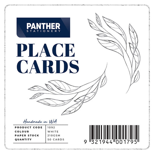Panther Place Cards