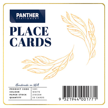 Panther Place Cards
