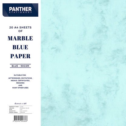 Panther A4 Marble Paper 90 GSM (Pack of 20)