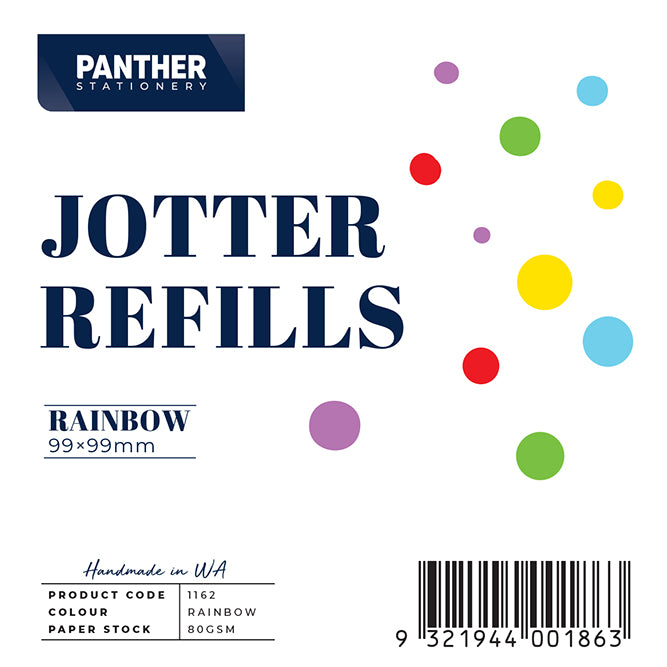 Panther Jotter Refills 99 x 99mm