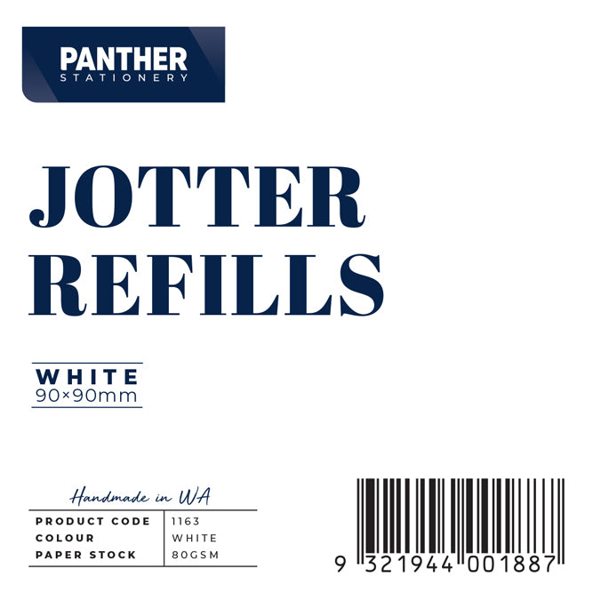 Panther Jotter Refills 90 x 90mm