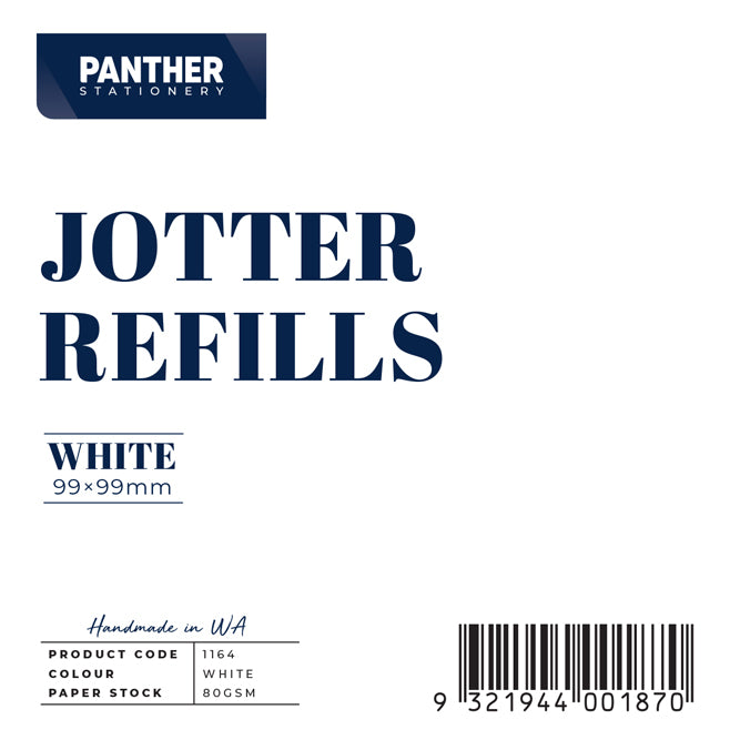 Panther Jotter Refills 99 x 99mm