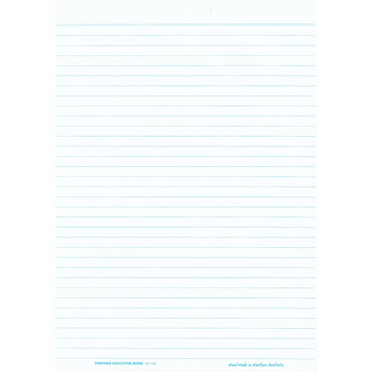 Executive Lined Pad 80gsm Bond