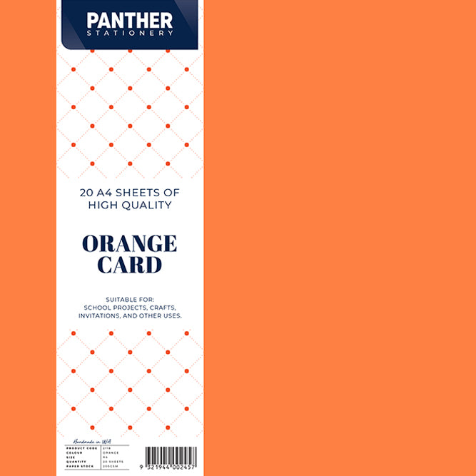 Panther A4 Coloured Card 200gsm - Pack