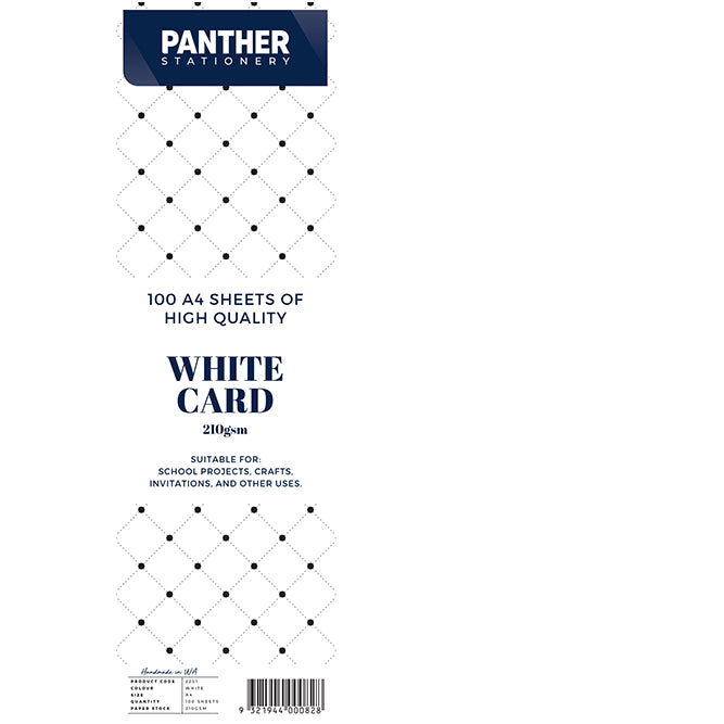 Plain A4 Card Pack