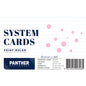 Panther System Cards – Feint Ruled (100 x 150mm) Pack 100