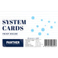 Panther System Cards – Feint Ruled (100 x 150mm) Pack 100