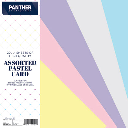 Panther A4 Coloured Card 200gsm - Pack