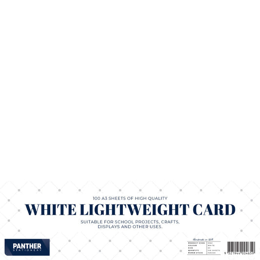 Lightweight A3 Plain Card 150gsm