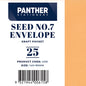 Panther Seed Envelopes (Pack of 25)