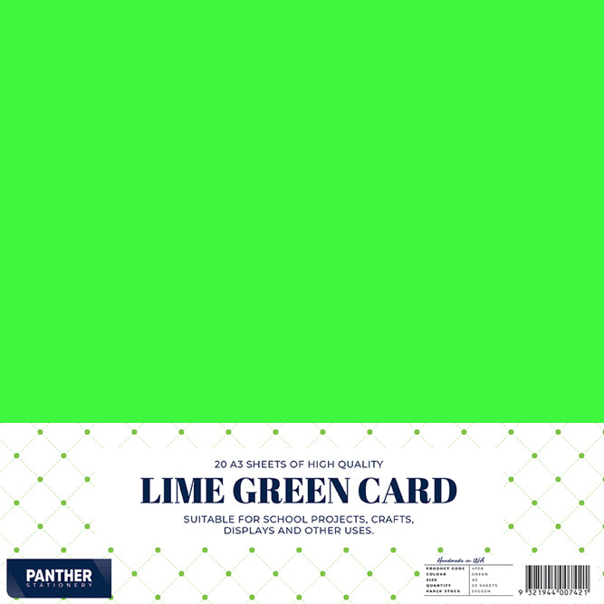 Panther A3 Coloured Card 200gsm - Pack