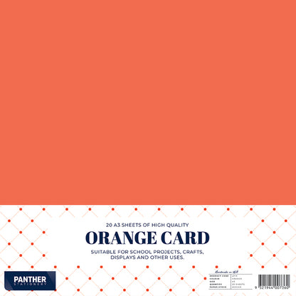 Panther A3 Coloured Card 200gsm - Pack