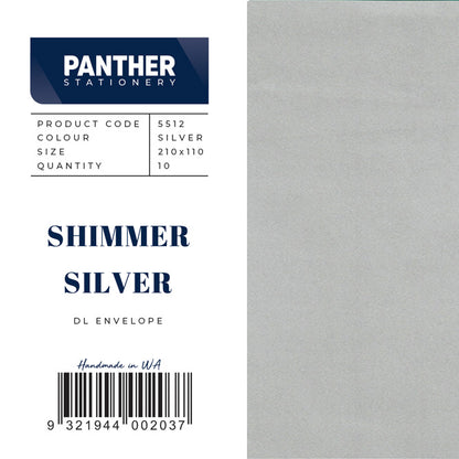 Panther DL Shimmer Envelopes (Pack of 10)
