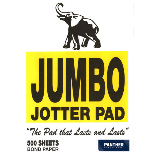 Panther Jumbo Jotter Pad A6