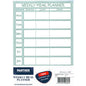 Weekly Meal Planner with Fridge Magnet