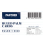 Panther Ruled Palm Cards – 100 Sheets