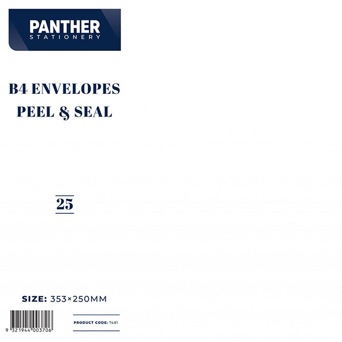 Panther B4 Envelopes