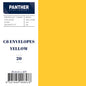 Panther Coloured Envelopes (Pack of 20)