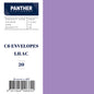Panther Coloured Envelopes (Pack of 20)