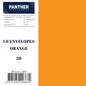 Panther Coloured Envelopes (Pack of 20)