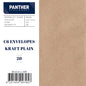 Panther Coloured Envelopes (Pack of 20)