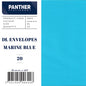 Panther Coloured Envelopes (Pack of 20)