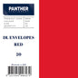 Panther Coloured Envelopes (Pack of 20)