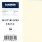 Panther Coloured Envelopes (Pack of 20)