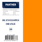 Panther Coloured Envelopes (Pack of 20)