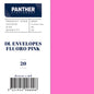 Panther Coloured Envelopes (Pack of 20)