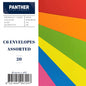 Panther Coloured Envelopes (Pack of 20)