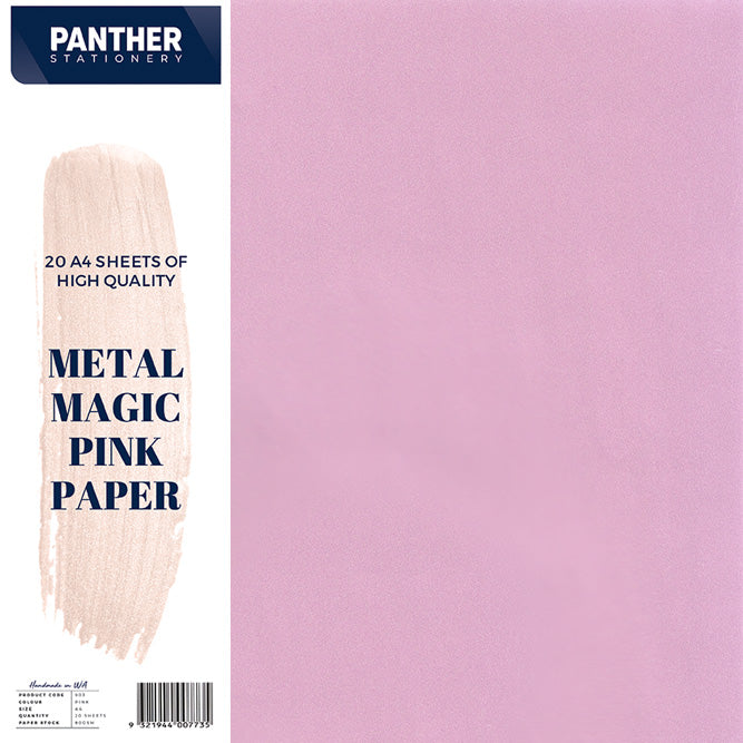 Panther A4 Metal Magic Paper 80gsm (Pack of 20)