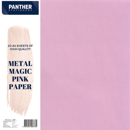 Panther A4 Metal Magic Paper 80gsm (Pack of 20)