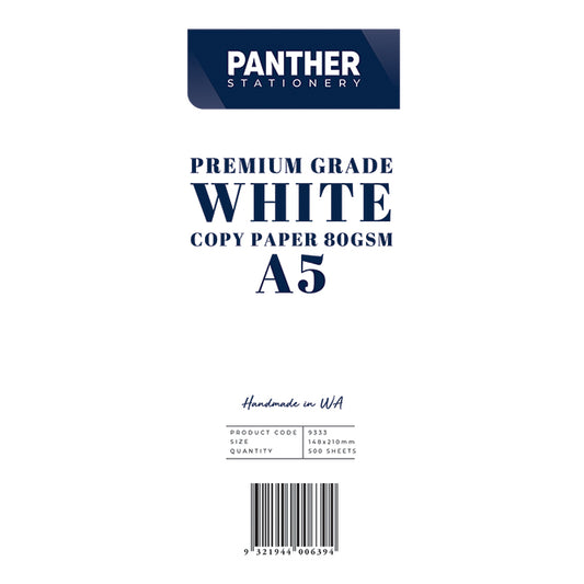 Panther Copy Paper A5 80gsm (pack of 500)