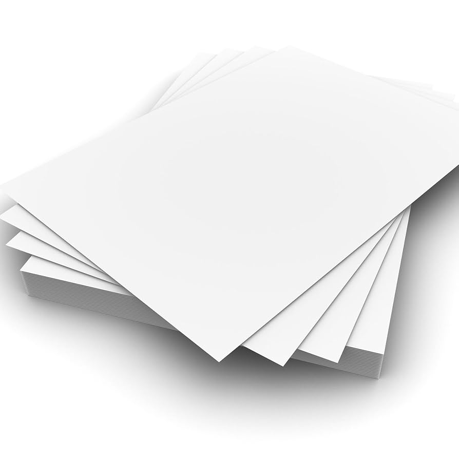 Plain Card Budget Packs 640 x 510gsm 210gsm